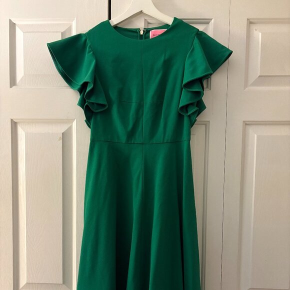 kate spade Dresses & Skirts - Kate Spade Ponte Flutter Sleeve Dress Size Small